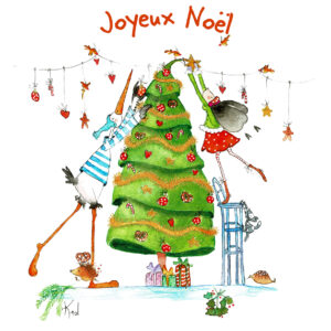 Carte carrée – Noël en Alsace
