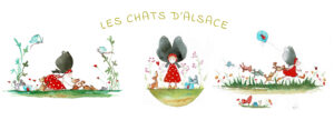 Marque-page – Chat Alsace