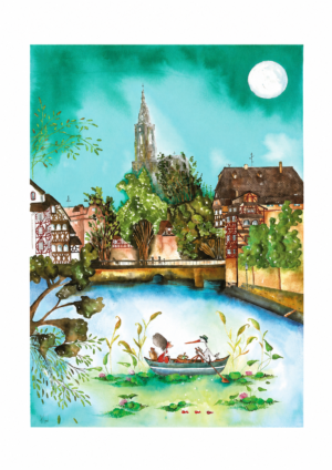 Carte double – Notre-Dame de Strasbourg