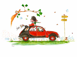 Carte double – La deudeuche