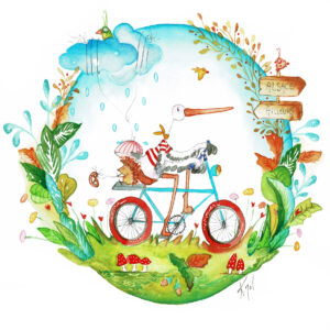 Carte carrée – Roule ma poule