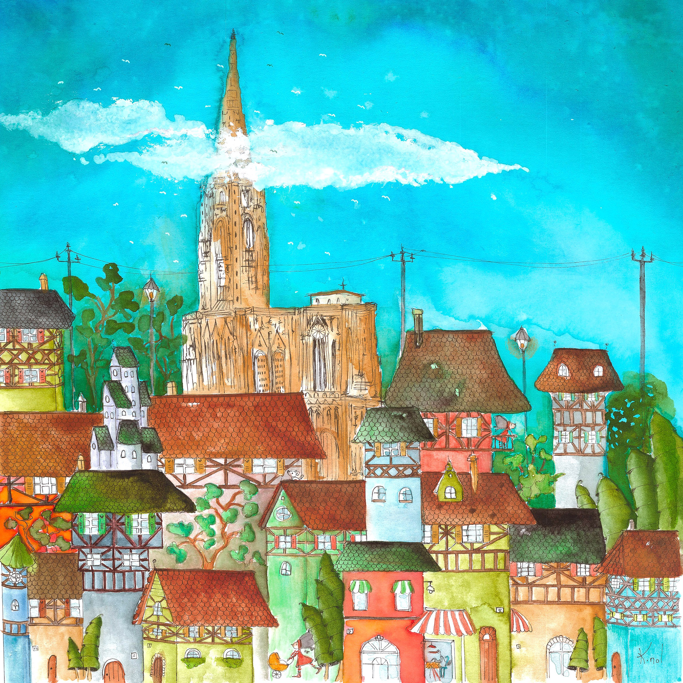 Un coin d_ Alsace