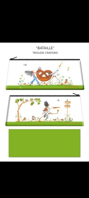 Trousse crayon – La bataille