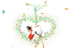Carte double – Les amoureux