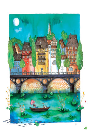 Carte double – Un brin d’Alsace